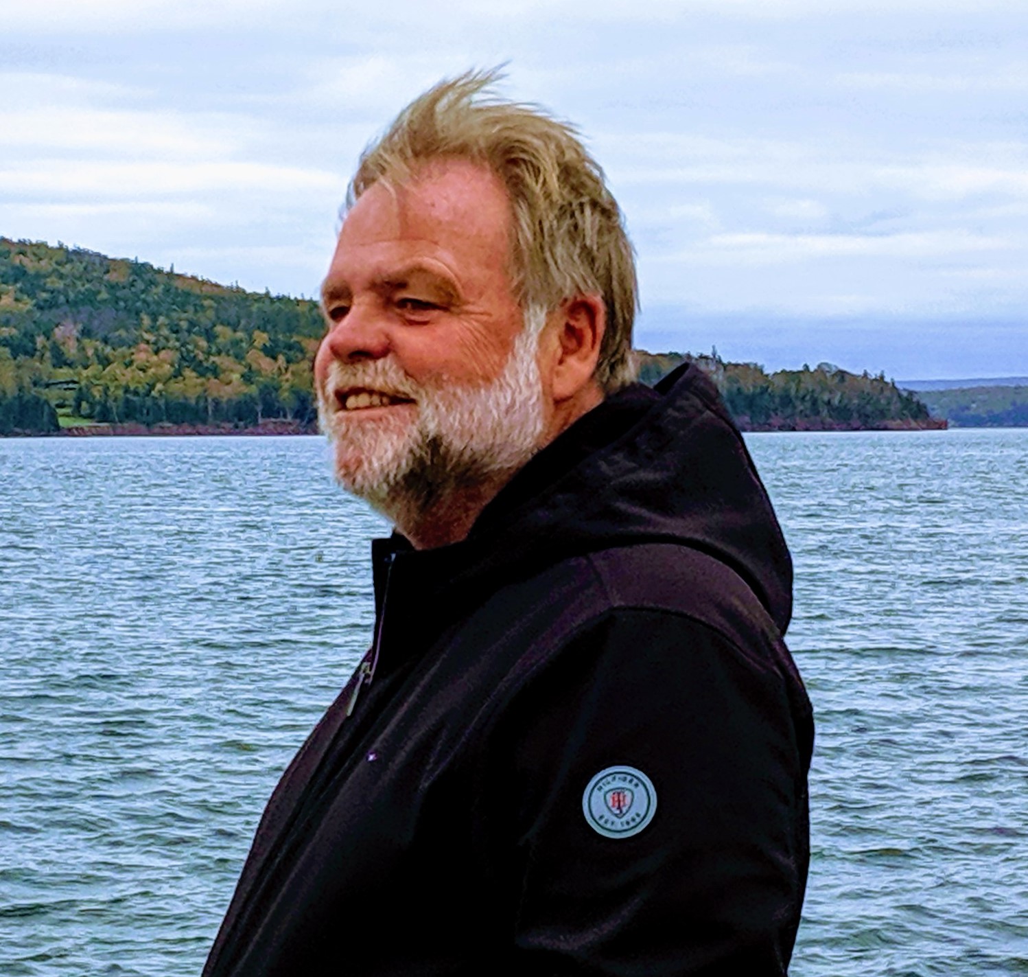 Bruce in wind and water Cape Breton 1